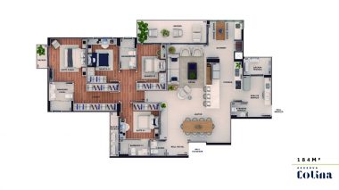 APARTAMENTO 184² - RESERVA COLINA